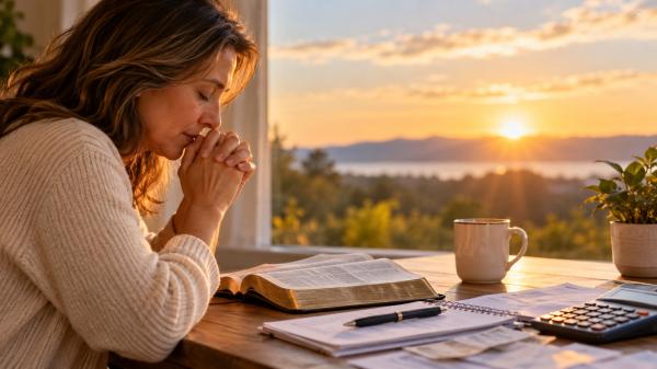 A Prayer for Financial Difficulties.