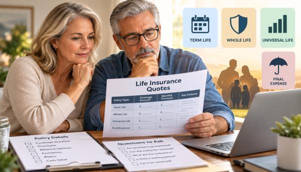 How to Compare Life Insurance Policies After 50.