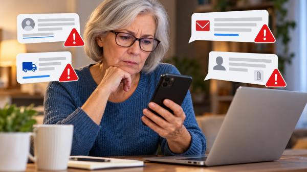 How to Spot a Fake Text Message or Email.
